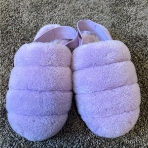 UGG Lavender Plush Slippers